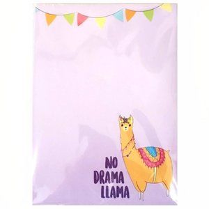 **3/$15* No Drama Llama Notepad